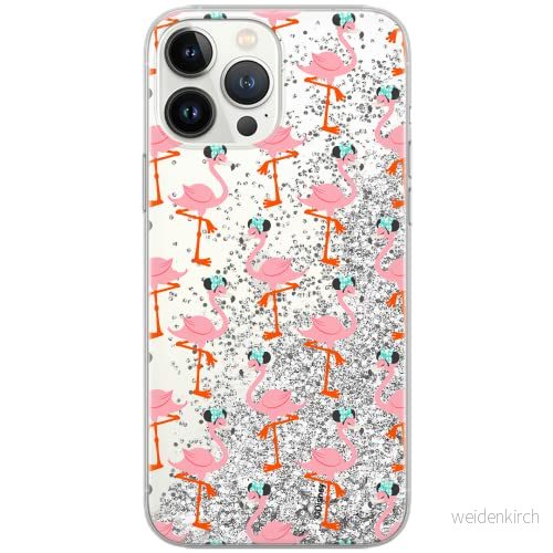 ERT GROUP mobiltelefonfodral för Apple Iphone 6/7 / 8 originalt och officiellt licensierat Disney mönster Minnie 032 Vit optimalt anpassad till formen på mobiltelefonen, med glitter overflow effekt 5903040654033