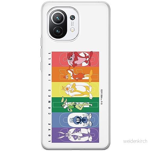 ERT GROUP mobiltelefonfodral för Xiaomi 11 originalt och officiellt licensierat Looney Tunes mönster 014 optimalt anpassad till formen på mobiltelefonen, fodral tillverkad av TPU plast 5905511997977