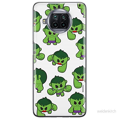 ERT GROUP mobiltelefonfodral för Xiaomi MI 10T LITE/REDMI NOTE 9 PRO 5G originalt och officiellt licensierat Marvel mönster Hulk 006, fodral tillverkad av TPU plast 5904805241710