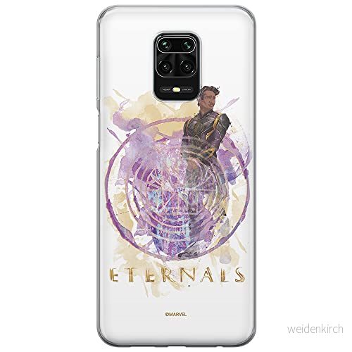 ERT GROUP mobiltelefonfodral för Xiaomi REDMI NOTE 9 PRO/ 9S originalt och officiellt licensierat Marvel mönster Eternals 012 anpassad till formen på mobiltelefonen, fodral tillverkad av TPU plast 5904805126642