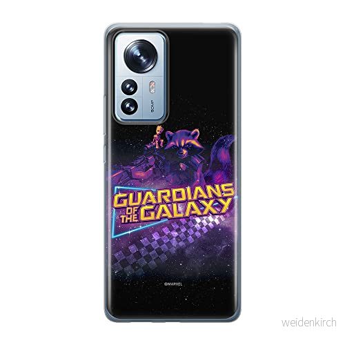ERT GROUP mobiltelefonfodral för Xiaomi 12 PRO originalt och officiellt licensierat Marvel mönster Guardians of the Galaxy 015 anpassad till formen på mobiltelefonen, fodral tillverkad av TPU plast 5905511519414