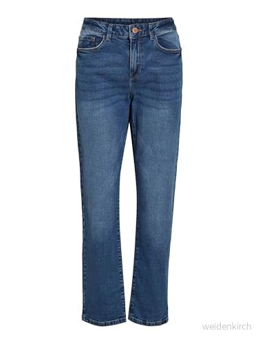 Vila Dam VIALICE JO MBD RW raka SU NOOS jeans, medium blå denim, 42/32, Mellanblå 42W x 32L 5715357324895