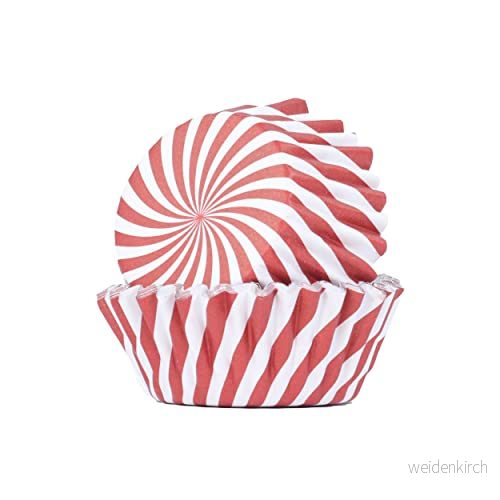 PME Foliefodrad muffinsfodral polkagrisar, 30 pack 5060543481471