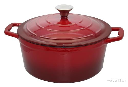 Cocotte en fonte émaillée rouge cerise 26 cm 4.5 L Elo ref. 3062626 4006925306261