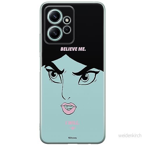 ERT GROUP mobiltelefonfodral för Xiaomi REDMI NOTE 12 4G originalt och officiellt licensierat Disney mönster Jasmine 004 optimalt anpassad till formen på mobiltelefonen, fodral tillverkad av TPU plast 5905511951160