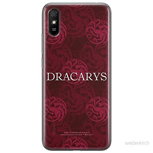 ERT GROUP mobiltelefonfodral för Xiaomi REDMI 9A originalt och officiellt licensierat Game od Thrones mönster of 021 anpassad till formen på mobiltelefonen, fodral tillverkad av TPU plast 5903932695175