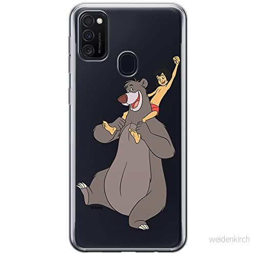 ERT GROUP mobiltelefonfodral för Samsung M21 / M30S originalt och officiellt licensierat Disney mönster Jungle Book 002 optimalt anpassad till formen på mobiltelefonen, gedeeltelijk transparant 5905131200198