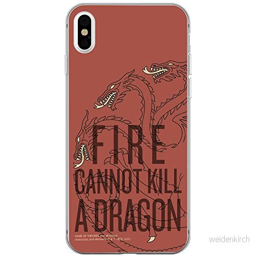 ERT GROUP mobiltelefonfodral för Apple Iphone XS Max originalt och officiellt licensierat Game od Thrones mönster of 015, fodral tillverkad av TPU plast 5903932684605