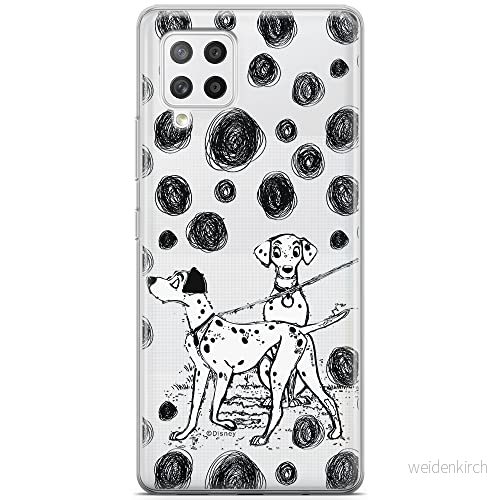 ERT GROUP mobiltelefonfodral för Samsung A42 5G originalt och officiellt licensierat Disney mönster Dalmatian 002 optimalt anpassad till formen på mobiltelefonen, gedeeltelijk transparant 5903040241912