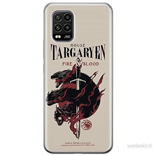 ERT GROUP mobiltelefonfodral för Xiaomi MI 10 LITE originalt och officiellt licensierat Game od Thrones mönster of 006, fodral tillverkad av TPU plast 5903932670417
