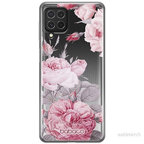 ERT GROUP mobiltelefonfodral för Samsung F62 / M62 originalt och officiellt licensierat Babaco mönster Flowers 050 optimalt anpassad till formen på mobiltelefonen, gedeeltelijk transparant 5905131348746