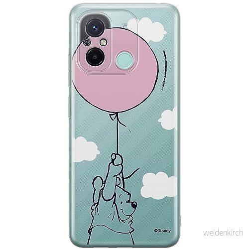 ERT GROUP mobiltelefonfodral för Xiaomi REDMI 12C/ 11A originalt och officiellt licensierat Disney mönster Winnie the Pooh & Friends 013, gedeeltelijk transparant 5905511838652