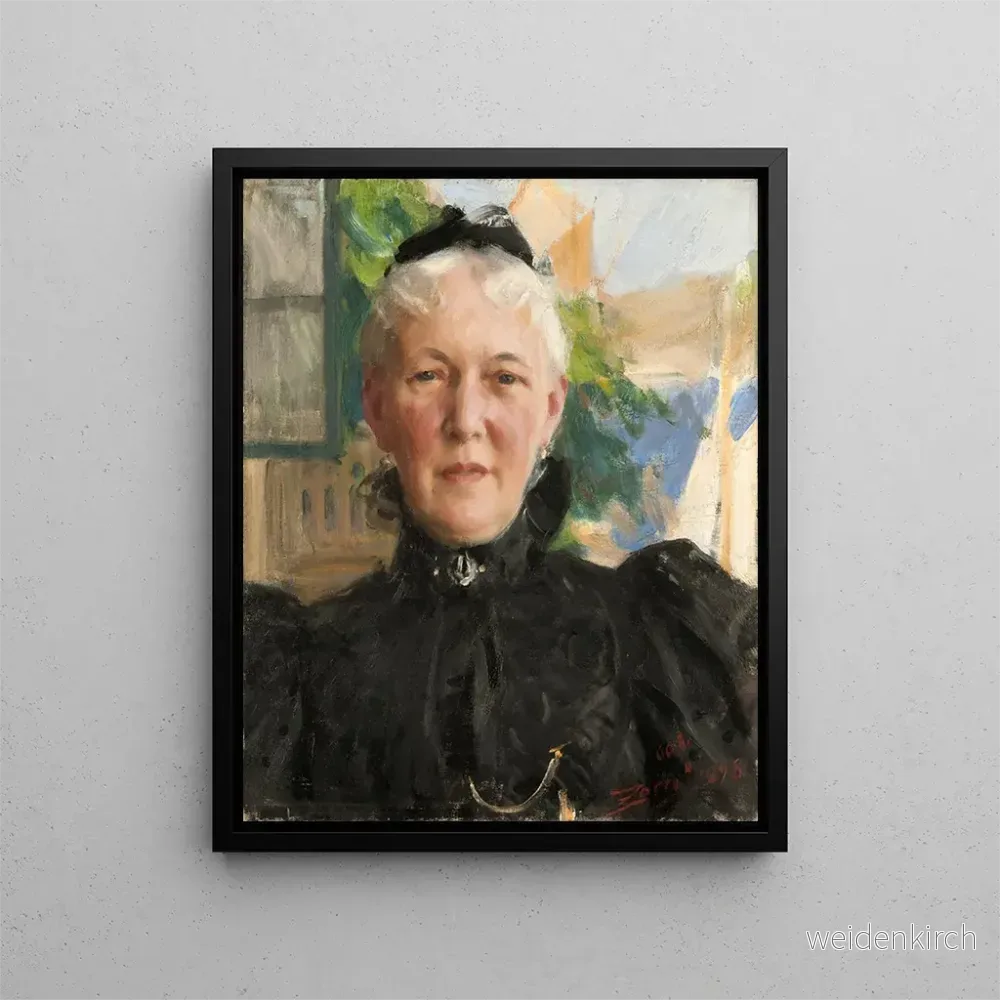 Målning Göthilda Fürstenberg - Anders Zorn | Konsttryck