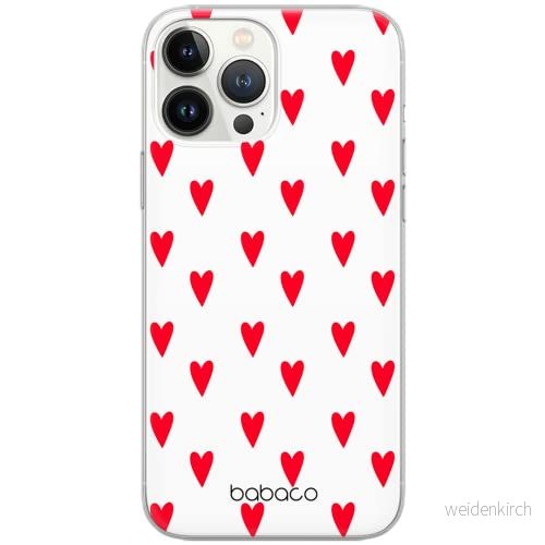ERT GROUP mobiltelefonfodral för Oppo A53 / A53S originalt och officiellt licensierat Babaco mönster Hearts 004 optimalt anpassad till formen på mobiltelefonen, gedeeltelijk transparant 5904805018978
