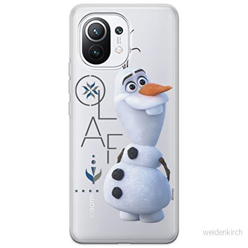 ERT GROUP mobiltelefonfodral för Xiaomi 11 originalt och officiellt licensierat Disney mönster Olaf 004 optimalt anpassad till formen på mobiltelefonen, gedeeltelijk transparant 5903537117522
