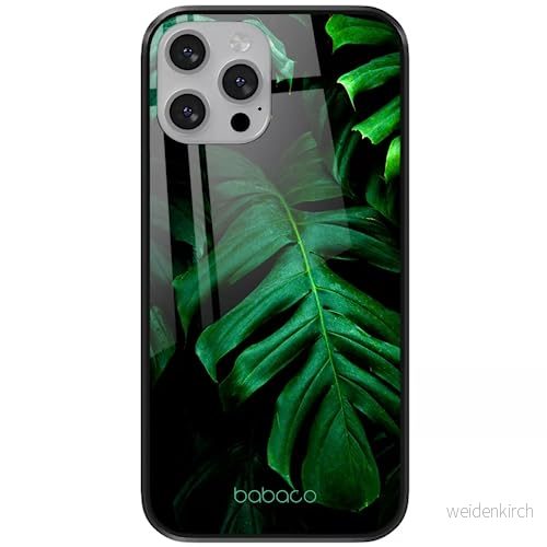 ERT GROUP mobiltelefonfodral för Apple Iphone 13 PRO MAX originalt och officiellt licensierat Babaco mönster Plants 003 tillverkad av härdat glas, skyddsfodral 5904805864179