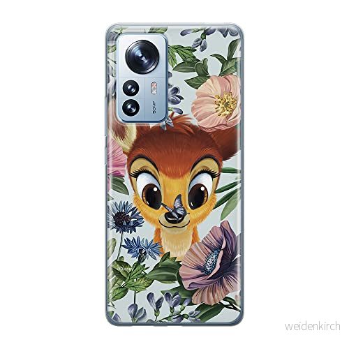 ERT GROUP mobiltelefonfodral för Xiaomi 12 / 12X originalt och officiellt licensierat Disney mönster Bambi 011 optimalt anpassad till formen på mobiltelefonen, fodral tillverkad av TPU plast 5905511481636