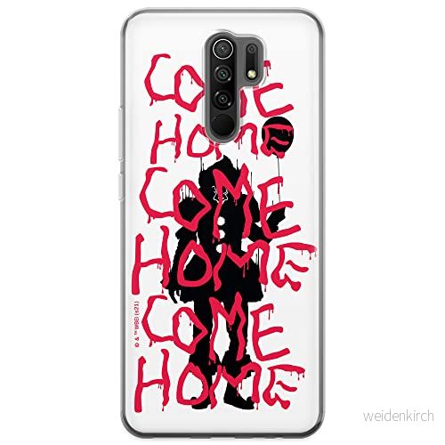 ERT GROUP mobiltelefonfodral för Xiaomi REDMI 9 originalt och officiellt licensierat Horror mönster It 014 optimalt anpassad till formen på mobiltelefonen, fodral tillverkad av TPU plast 5905131985835