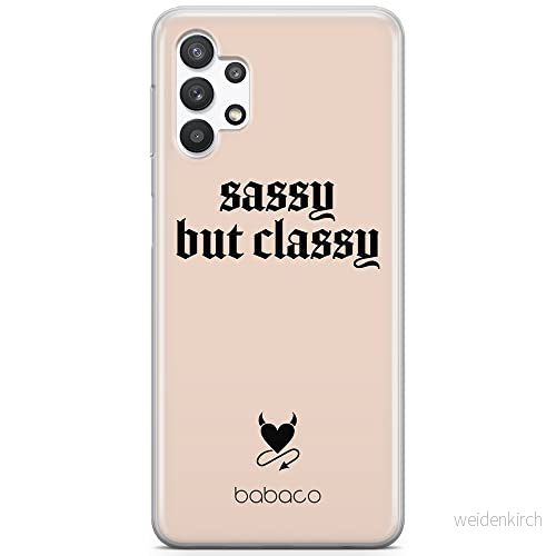 ERT GROUP mobiltelefonfodral för Samsung A32 5G originalt och officiellt licensierat Babaco mönster Sassy but classy 001 optimalt anpassad till formen på mobiltelefonen, fodral tillverkad av TPU plast 5903932883954