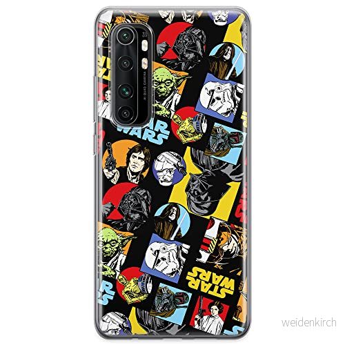 ERT GROUP mobiltelefonfodral för Xiaomi MI NOTE 10 Lite originalt och officiellt licensierat Star Wars mönster 018 optimalt anpassad till formen på mobiltelefonen, fodral tillverkad av TPU plast 5904805590184