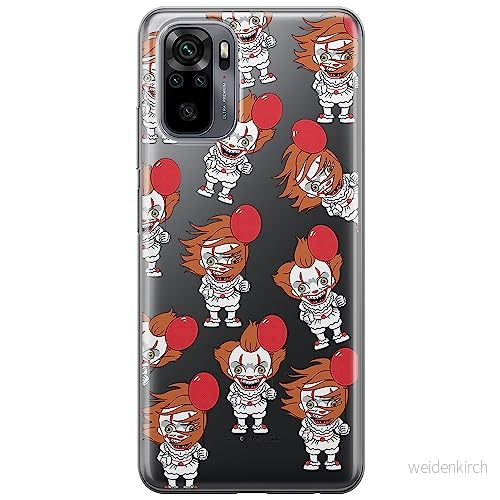 ERT GROUP mobiltelefonfodral för Xiaomi REDMI NOTE 10/ 10S originalt och officiellt licensierat Horror mönster It 007 optimalt anpassad till formen på mobiltelefonen, gedeeltelijk transparant 5905131961006