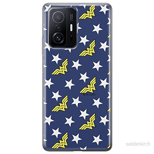 ERT GROUP mobiltelefonfodral för Xiaomi 11T 5G / PRO originalt och officiellt licensierat DC mönster Wonder Woman 007 anpassad till formen på mobiltelefonen, fodral tillverkad av TPU plast 5904805555763