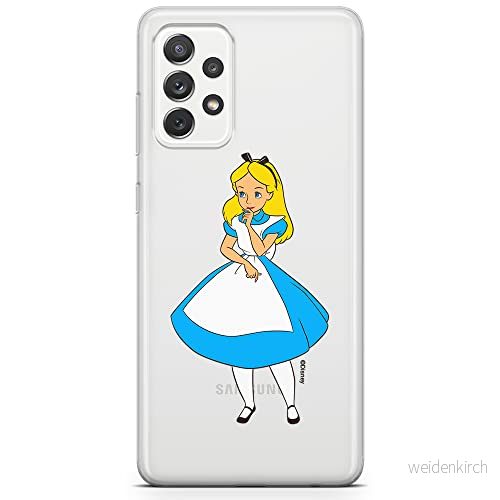 ERT GROUP mobiltelefonfodral för Samsung A53 5G originalt och officiellt licensierat Disney mönster Alice 010 optimalt anpassad till formen på mobiltelefonen, gedeeltelijk transparant 5905131195227