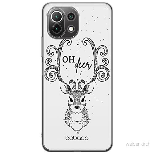 ERT GROUP mobiltelefonfodral för Xiaomi 11 LITE 4G/5G originalt och officiellt licensierat Babaco mönster Winter 002, fodral tillverkad av TPU plast 5903932700848