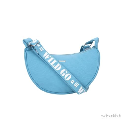 Eco Right Cross Body väskor för kvinnor, Sidoväskor kvinnor Snygg, Canvas Crossbody med justerbar bomullsrem, Otämjd 8904328211310