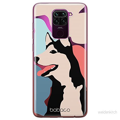 ERT GROUP mobiltelefonfodral för Xiaomi REDMI NOTE 9 originalt och officiellt licensierat Babaco mönster Dogs 001 optimalt anpassad till formen på mobiltelefonen, gedeeltelijk transparant 5905131009234