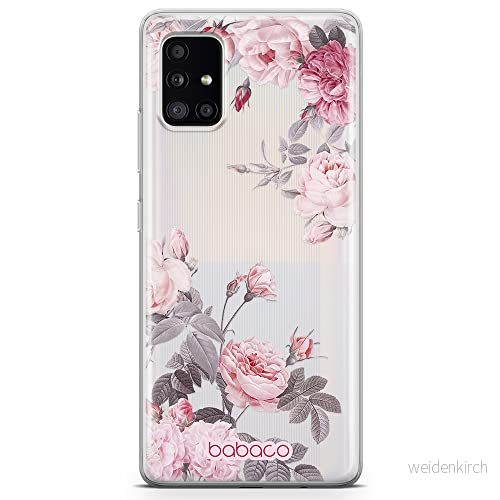 ERT GROUP mobiltelefonfodral för Samsung A51 5G originalt och officiellt licensierat Babaco mönster Flowers 055 optimalt anpassad till formen på mobiltelefonen, gedeeltelijk transparant 5905131355836