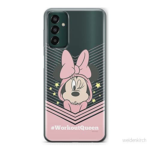 ERT GROUP mobiltelefonfodral för Samsung M13 4G originalt och officiellt licensierat Disney mönster Minnie 053 optimalt anpassad till formen på mobiltelefonen, gedeeltelijk transparant 5905511326791