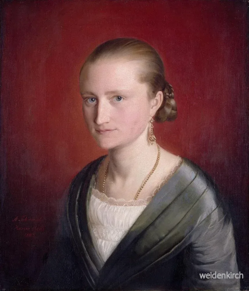 Målning av Claudine Jaeger - Adolph Tidemand | Konsttryck - Bild 2