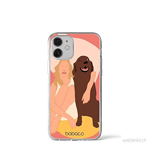ERT GROUP mobiltelefonfodral för Iphone 12 Mini originalt och officiellt licensierat Babaco mönster Dogs 007 optimalt anpassad till formen på mobiltelefonen, fodral tillverkad av TPU plast 5905131050243