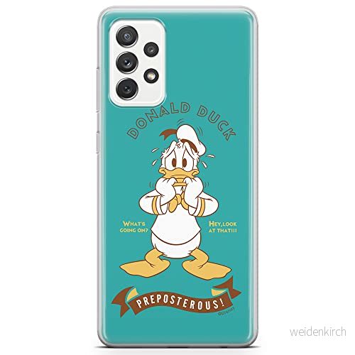 ERT GROUP mobiltelefonfodral för Samsung A72 5G originalt och officiellt licensierat Disney mönster Donald 004 optimalt anpassad till formen på mobiltelefonen, fodral tillverkad av TPU plast 5903040080887