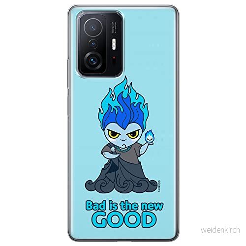 ERT GROUP mobiltelefonfodral för Xiaomi 11T 5G / PRO originalt och officiellt licensierat Disney mönster Hades 001 anpassad till formen på mobiltelefonen, fodral tillverkad av TPU plast 5905131414212