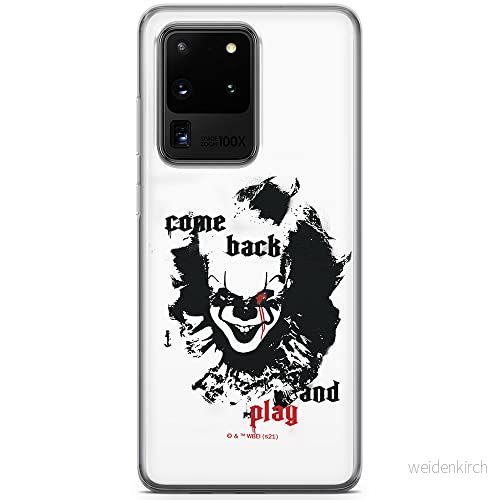 ERT GROUP mobiltelefonfodral för Samsung S20 ULTRA / S11 PLUS originalt och officiellt licensierat Horror mönster It 011 optimalt anpassad till formen på mobiltelefonen, fodral tillverkad av TPU plast 5905131969811