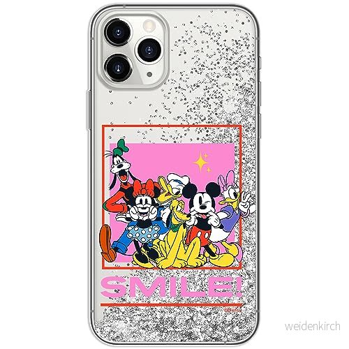 ERT GROUP mobiltelefonfodral för Apple Iphone 11 PRO originalt och officiellt licensierat Disney mönster Friends 014 optimalt anpassad till formen på mobiltelefonen, med glitter overflow effekt 5905795037109