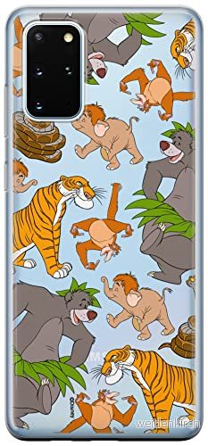 ERT GROUP mobiltelefonfodral för Samsung S20 PLUS / S11 originalt och officiellt licensierat Disney mönster Jungle Book 003 optimalt anpassad till formen på mobiltelefonen, gedeeltelijk transparant 5905131782274