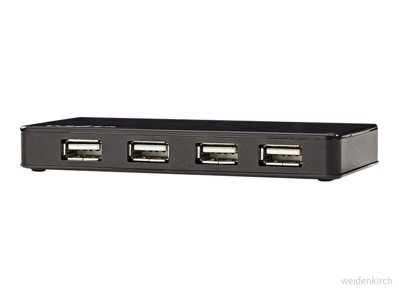 Nedis UHUBU2730BK Hub 7 ports USB porte Svart 5412810269846