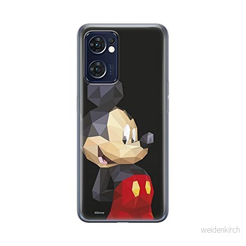 ERT GROUP mobiltelefonfodral för Oppo RENO 7 5G originalt och officiellt licensierat Disney mönster Mickey 024 optimalt anpassad till formen på mobiltelefonen, fodral tillverkad av TPU plast 5905511306977
