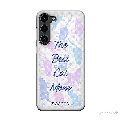 ERT GROUP mobiltelefonfodral för Samsung S23 PLUS originalt och officiellt licensierat Babaco mönster Cats 017 optimalt anpassad till formen på mobiltelefonen, fodral tillverkad av TPU plast 5905511452438