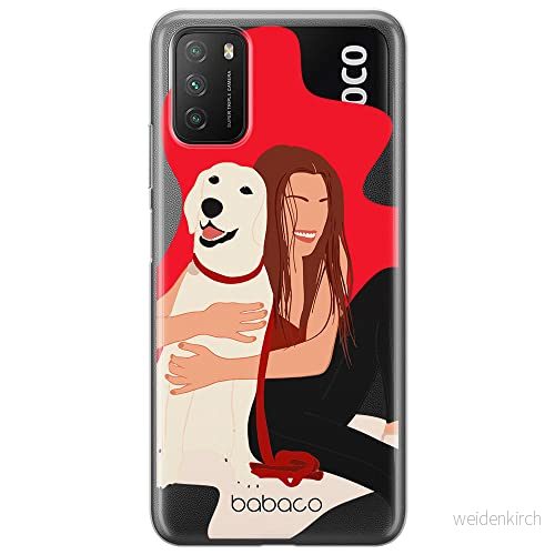 ERT GROUP mobiltelefonfodral för Xiaomi REDMI 9T/ POCO M3 originalt och officiellt licensierat Babaco mönster Dogs 006 optimalt anpassad till formen på mobiltelefonen, gedeeltelijk transparant 5905131011930
