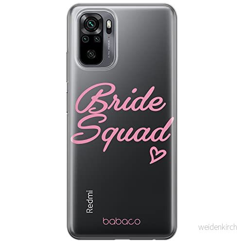 ERT GROUP mobiltelefonfodral för Xiaomi REDMI NOTE 10/ 10S originalt och officiellt licensierat Babaco mönster Bride Squad 001 optimalt anpassad till formen på mobiltelefonen, gedeeltelijk transparant 5904805769580