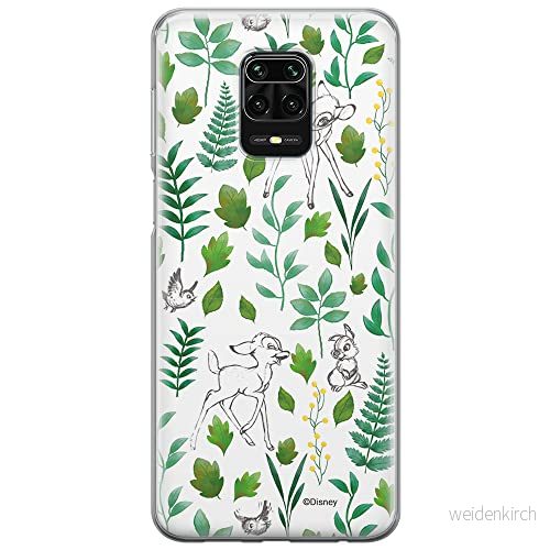ERT GROUP mobiltelefonfodral för Xiaomi REDMI NOTE 9 PRO/ 9S originalt och officiellt licensierat Disney mönster Bambi 008 anpassad till formen på mobiltelefonen, fodral tillverkad av TPU plast 5903040310991