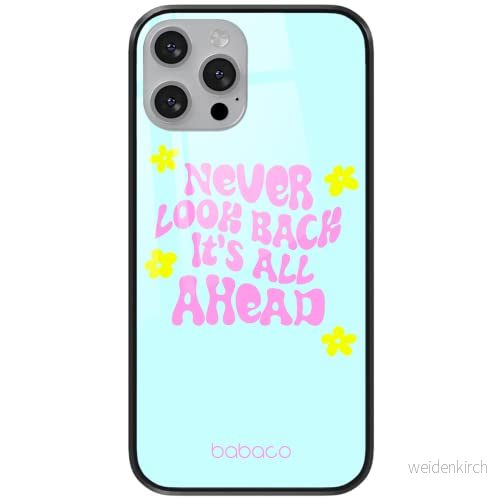 ERT GROUP mobiltelefonfodral för Apple Iphone X/XS originalt och officiellt licensierat Babaco mönster Never look back 005 tillverkad av härdat glas, anpassat till mobilens form, skyddsfodral 5903932884265