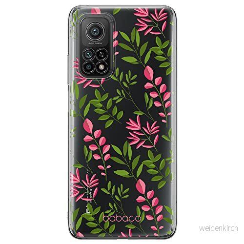 ERT GROUP mobiltelefonfodral för Xiaomi Redmi Note 11T 5G/11S 5G/POCO M4 Pro 5G originalt och officiellt licensierat Babaco mönster Plants 013, gedeeltelijk transparant 5904805626722