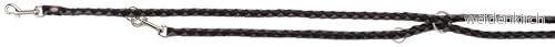 Trixie 14351 Cavo V Leads, S M: 2 m/ ・12 mm, Svart/Silver 4047974143513