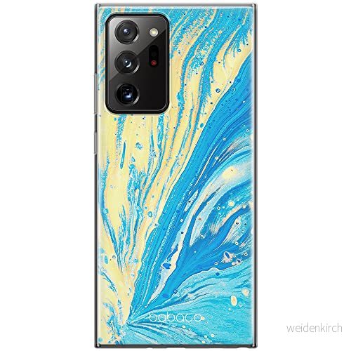 ERT GROUP mobiltelefonfodral för Samsung GALAXY NOTE 20 ULTRA originalt och officiellt licensierat Babaco mönster Abstract 025 anpassad till formen på mobiltelefonen, fodral tillverkad av TPU plast 5903040352557