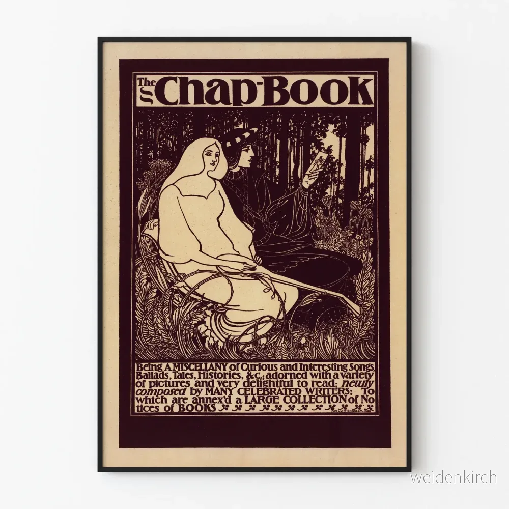 Vintageposter The Chap-Book för tidlös väggdekoration Vintageposter The Chap-Book för tidlös väggdekoration
